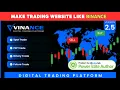 Make Digital Trading Website Like Binance Vinance 2 5 Crypto Trading Website php Script