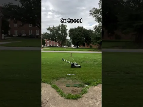 Genius Way to Mow Lawn (@e_scapes33)