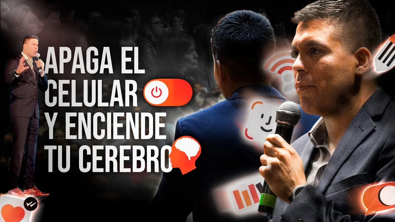 APAGA EL CELULAR Y ENCIENDE TU CEREBRO: PRIMERA CONFERENCIA DE MI NUEVO LIBRO