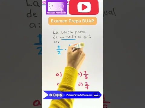 ✅Ejercicio examen #preparatoria # #buap