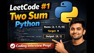 LeetCode 1 Two Sum Explained in Python Beginner Friendly Coding Interview Prep