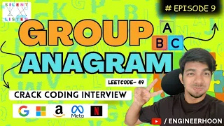 Group Anagram Leetcode 49 Placement Series