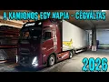 Lagu A kamionos 1 napja 2026 - Cégváltás. Angliába hűtővel.