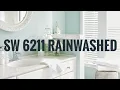 Sherwin Williams Rainwashed Beautiful Blue Wall Color