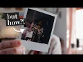 But HOW do Polaroids actually work