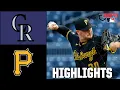 SKENES STRIKES OUT 10 Colorado Rockies vs Pittsburgh Pirates Full Game Highlights ESPN MLB