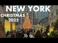 New York City Christmas LIVE Rockefeller Center Christmas Tree Walk