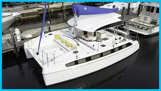 The Most AFFORDABLE New Cruising Catamaran in Existence [Full Tour] Learning the Lines