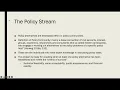 Multiple Streams Framework - Core Aspects