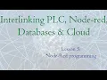 Lesson 5 Node-Red Programming