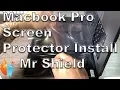 How to install Screen Protector for 2018 Macbook Pro 15 TouchBar Touch ID - MR Shield