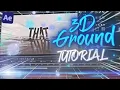 How to Make Realistic 3D Ground Reflection in After Effects After Effects Tutorial