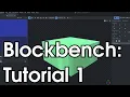 Blockbench Tutorial - The basics modelling and texturing