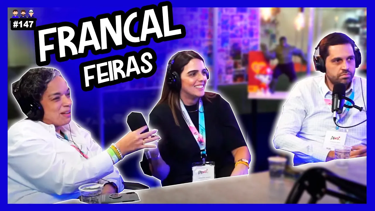 Fernando Ruas ,  Luciana Ramos e Fernanda Sabino -  Francal Feiras -  Podcast 3 irmaos NA ABRIN #147