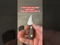 Download Lagu A MUST-HAVE USA MADE NECK KNIFE FROM VERY GOOD KNIFE CO🔥⚔️ The Mosquito #youtubeshorts #knife #edc