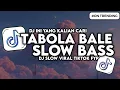 Download Lagu DJ TABOLA BALE SLOW FULL BASS VIRAL TIKTOK BY SILET OPEN UP