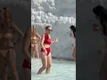 Download Lagu ☀️The Wonder Of Nature Pamukkale Turkey -Hot Day⛱️ #cleopatra #pamukkale #pool