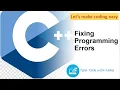 Programming Errors in C with solution Syntax Semantic Logical Runtime Errors
