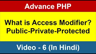Advance PHP - Part 6