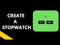 How to build stopwatch in reactjs