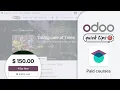 Odoo Quick Tips - Set up paid courses eLearning