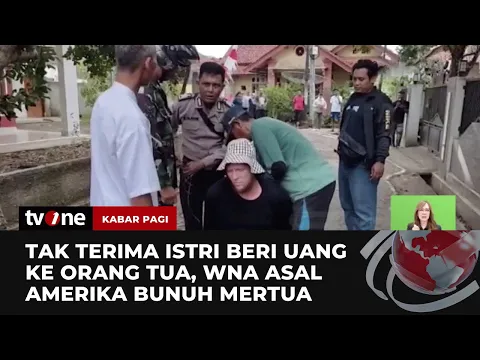 Sadis, WNA Asal Amerika Bunuh Mertuanya Sendiri