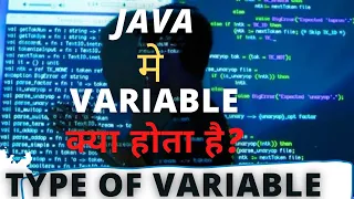 Variables in Java Declaration and Initialization Type of variable Rule of variable declaration