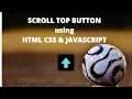 How to Make Scroll Top Button from Scratch using HTML CSS Javascript