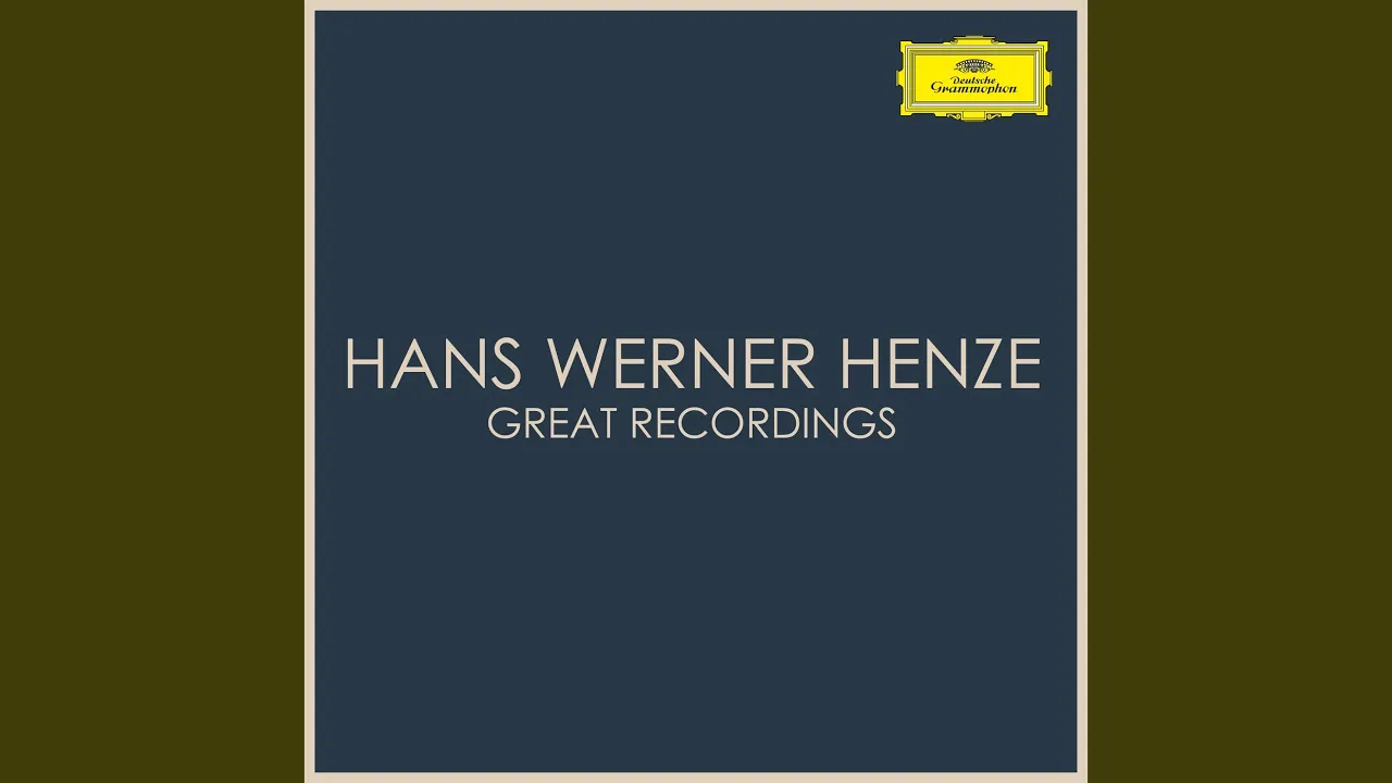 Henze: Ode To The West Wind (1953) Music For Violoncello And Orchestra Based On Poem By P.B....