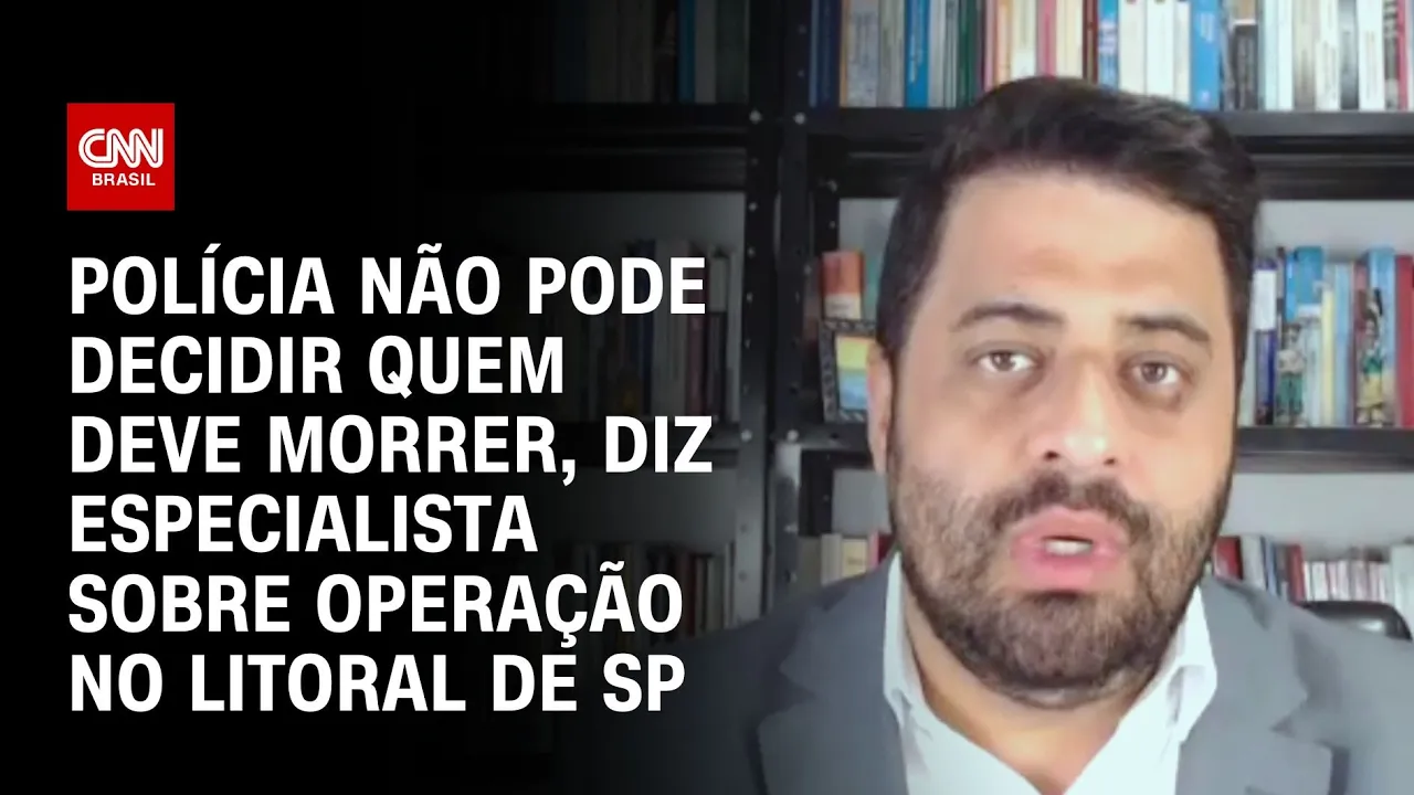 Polícia não pode decidir quem deve morrer, diz à CNN presidente do Condepe | LIVE CNN