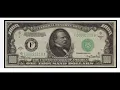 How much is a 1934 a 1000 dollar bill worth