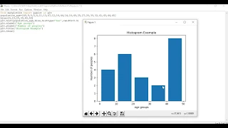 Matplotlib Python - Histogram Example