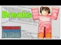 Beginner s Roblox Scripting Tutorial - Breaks Loop Breaking Beginner to Pro 2019