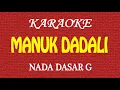 Download Lagu KARAOKE MANUK DADALI NADA G