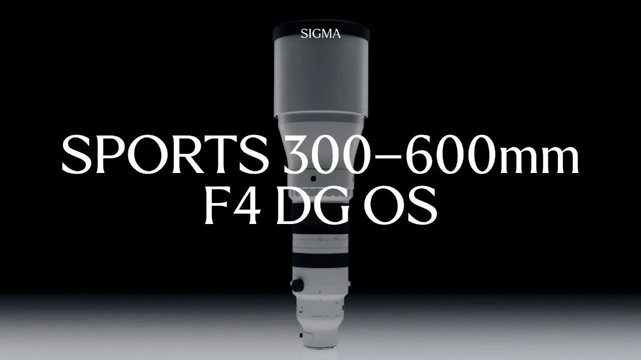 Sigma 300-600mm f/4 DG OS Sports Lens for L Mount, White 598969