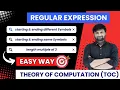 Regular Expression RE in TOC Finite Automata Regular language L-3