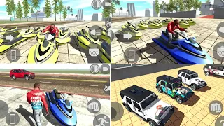 Jet Ski Bike Cheat Code of indian bike driving 3d || New Boat cheat code || indian bike game