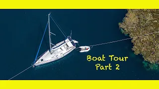 BOAT TOUR #2, 37ft custom-built offshore race boat. (Learning By Doing Ep 102)