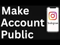 Download Lagu How to Make Instagram Account Public - Easy to Follow