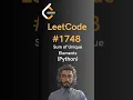 LeetCode Sum of Unique Elements - Python