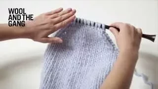How to Knit Decrease Right Leaning