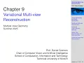 MVG - Lecture 16a Variational Multi-view Reconstruction Part 2