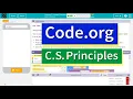 Code org Lesson 7 3 Loops Practice Tutorial with Answers Unit 6 C S Principles