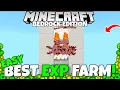 NEW BEST EXP FARM in Minecraft 100 Minecraft Bedrock Silverfish Experience Farm Tutorial
