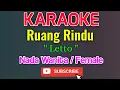 Download Lagu Ruang Rindu Karaoke Nada Wanita / Female - Letto