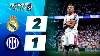 ✅ Con GOL de MBAPPÉ, el REAL MADRID le GANÓ 2-1 al INTER en el INICIO de la CHAMPIONS LEAGUE