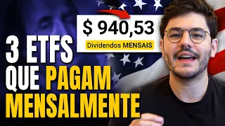 3 ETFs QUE PAGAM DIVIDENDOS TODOS OS MESES EM DÓLAR