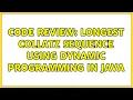 Code Review Longest Collatz sequence using dynamic programming in Java 3 Solutions