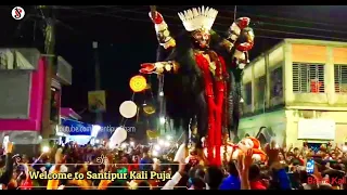 santipur kalipuja never seen before maakali viral moments welcome to shantipur kali puja