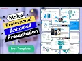 Make Professional Looking Animated Powerpoint Presentation Using Free Templates